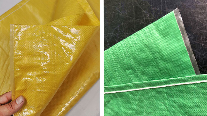 Coated woven fabric (laminated, can be flexo printed)