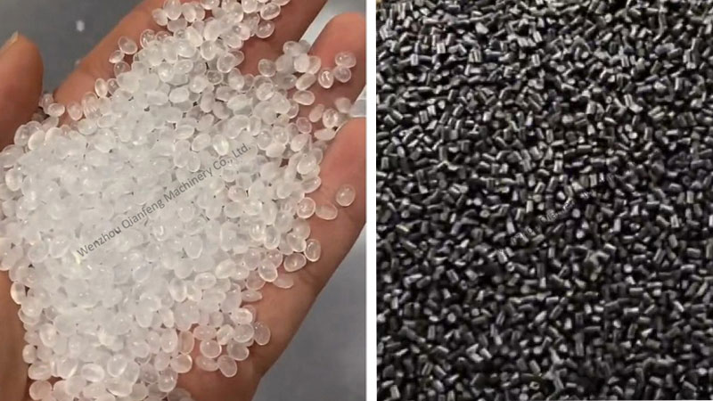 main raw materials are PP/HDPE granules